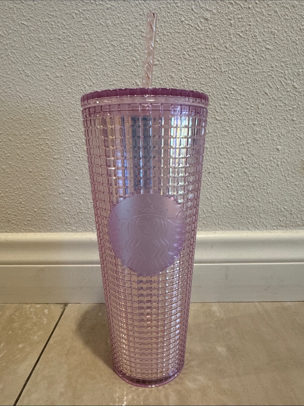 Starbucks Iridescent Pink Disco Tumbler, BRAND NEW